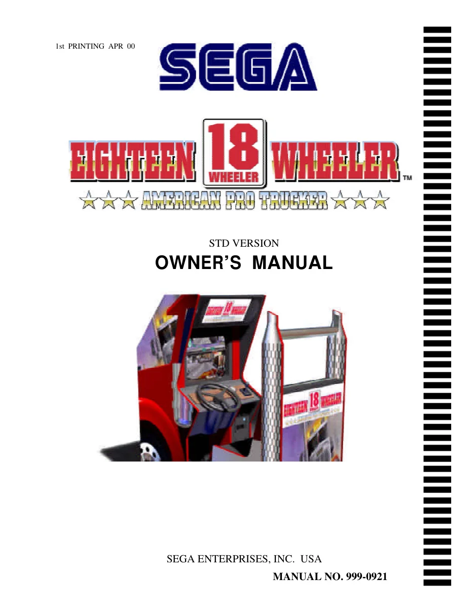 18 wheeler manual|sega|games|.webp