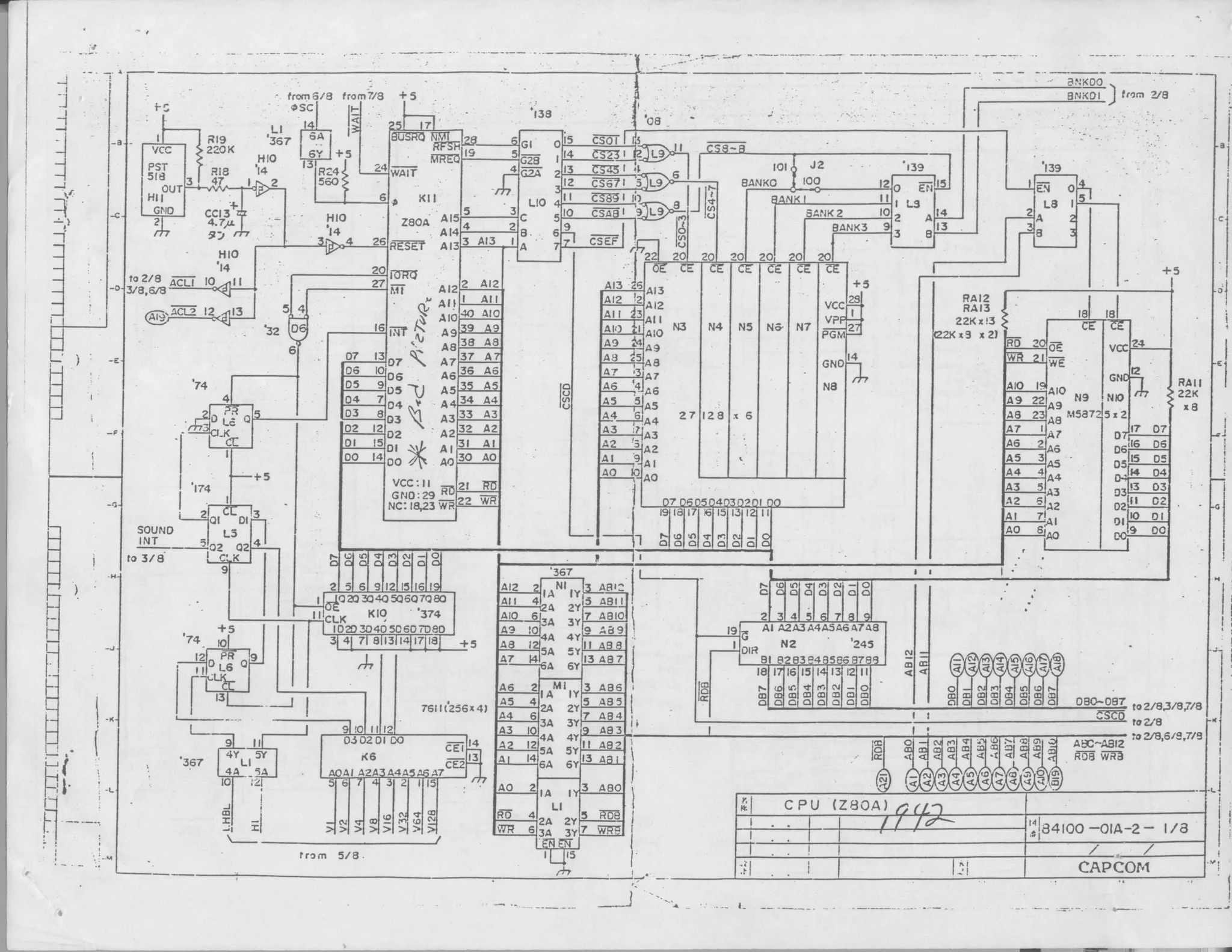 1942 schematic|capcom|schematics-and-wiring|.webp