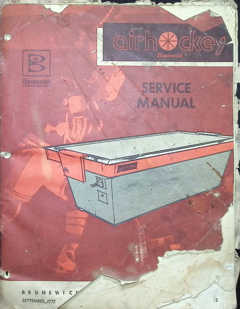 1972 brunswick air hockey service manual|brunswick|cabinets|.webp