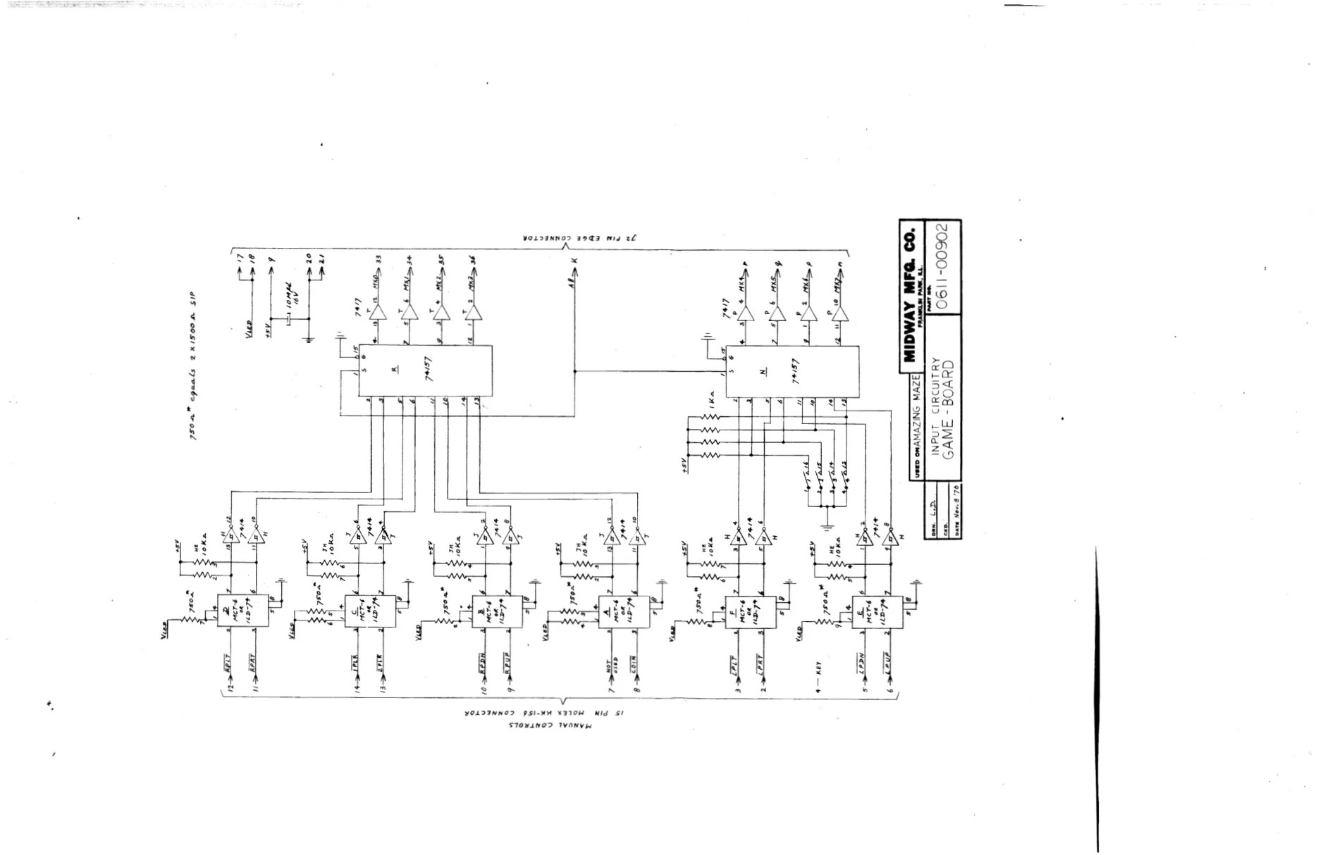 amazing maze schematic|bally-midway|schematics-and-wiring|.webp