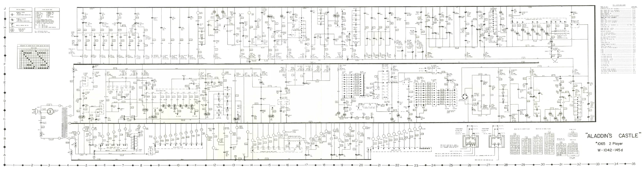 arcade aladdin castle by manufacturing corporation schematic|bally|schematics-and-wiring|.webp