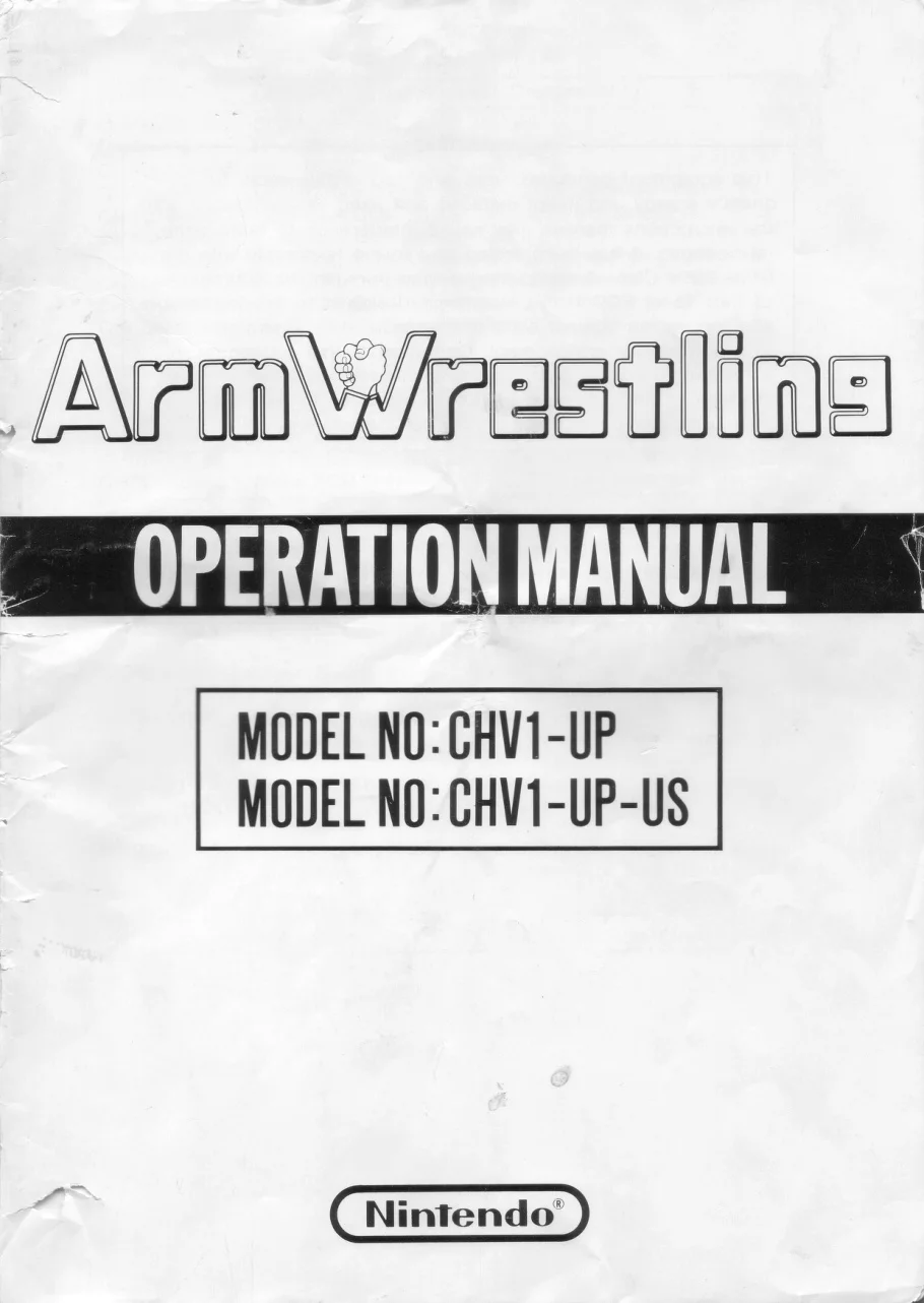 arcade arm wrestling by operation manual|nintendo|games|.webp
