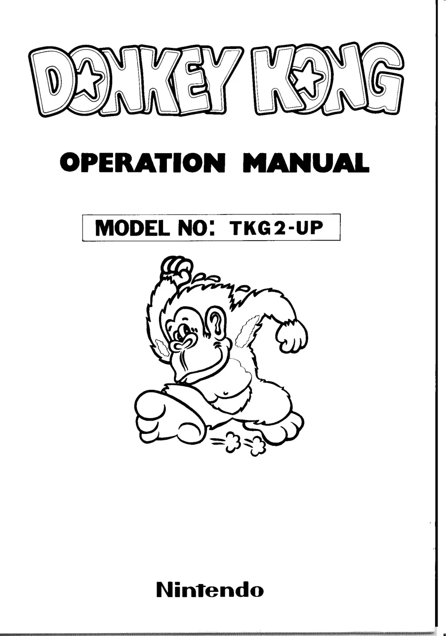 arcade donkey kong by operation manual|nintendo|games|.webp