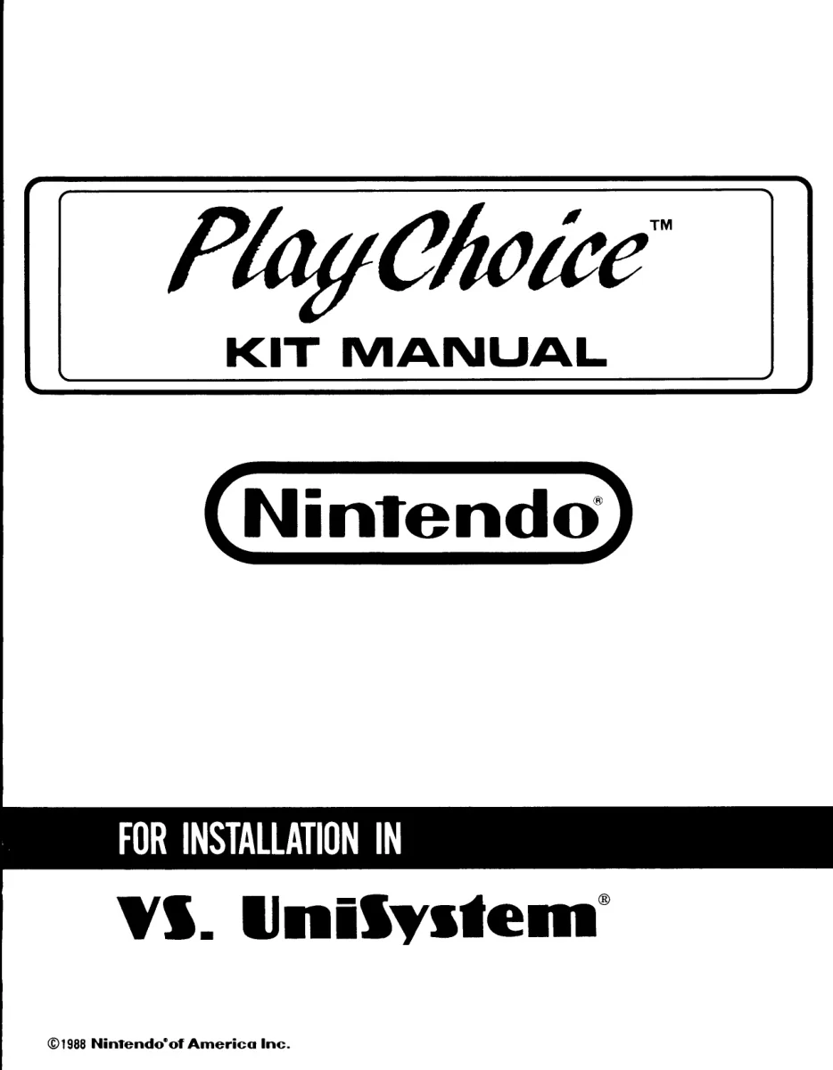 arcade play choice 10 for installation in vs uni system by operation manual|nintendo|cabinets|.webp