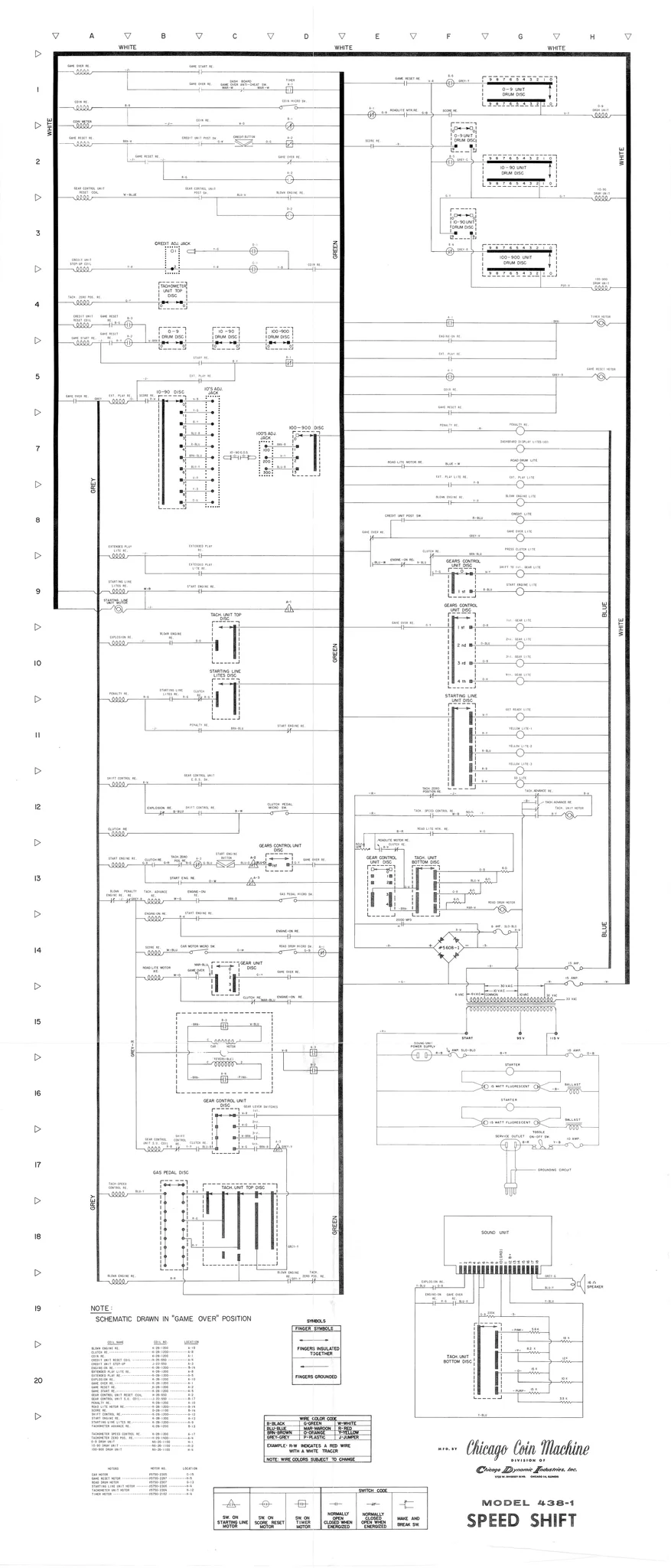 arcade speed shift by chicago coin schematic|chicago-coin|schematics-and-wiring|.webp
