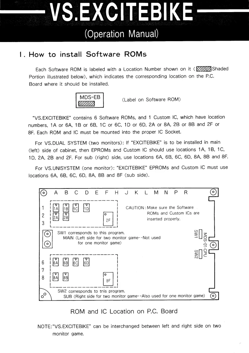 arcade vs excitebike by operation manual|nintendo|games|.webp