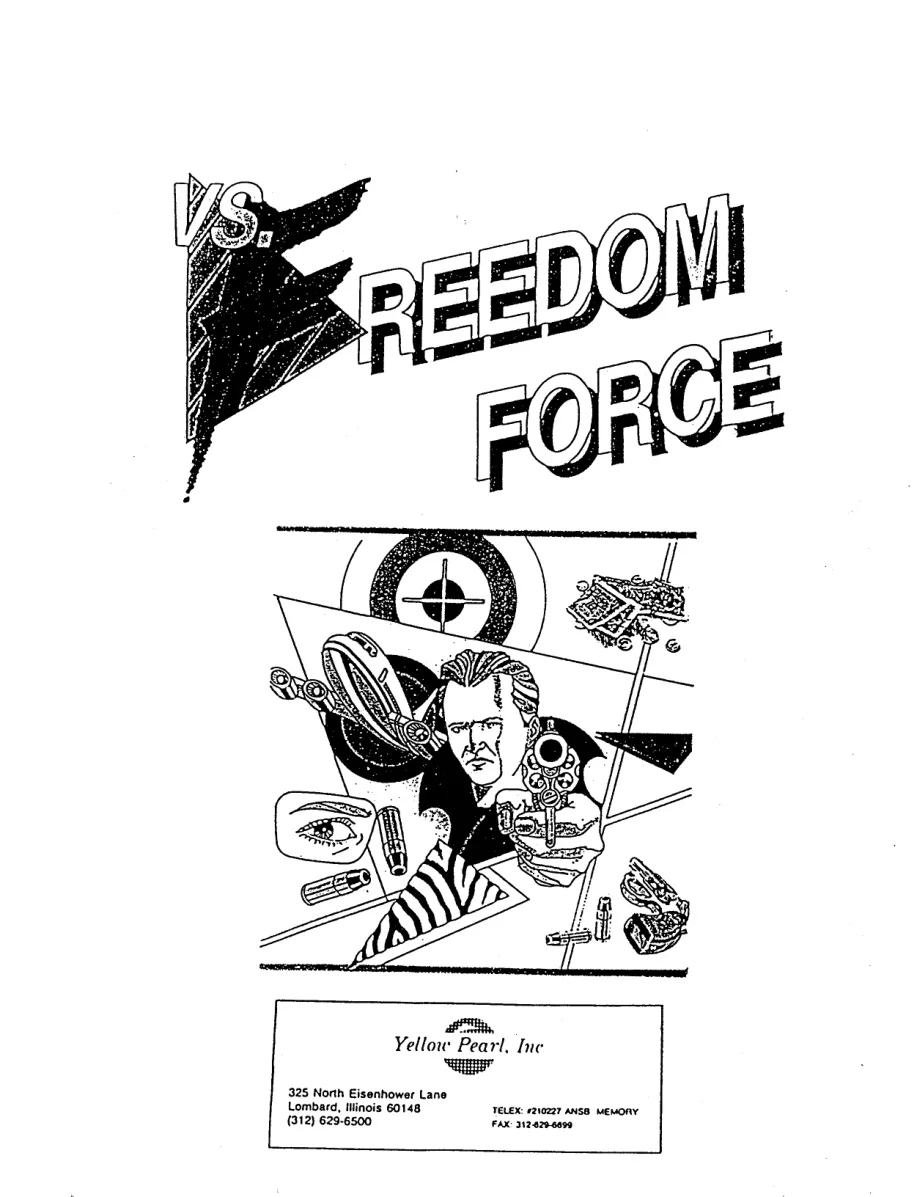 arcade vs freedom force by operation manual|nintendo|games|.webp