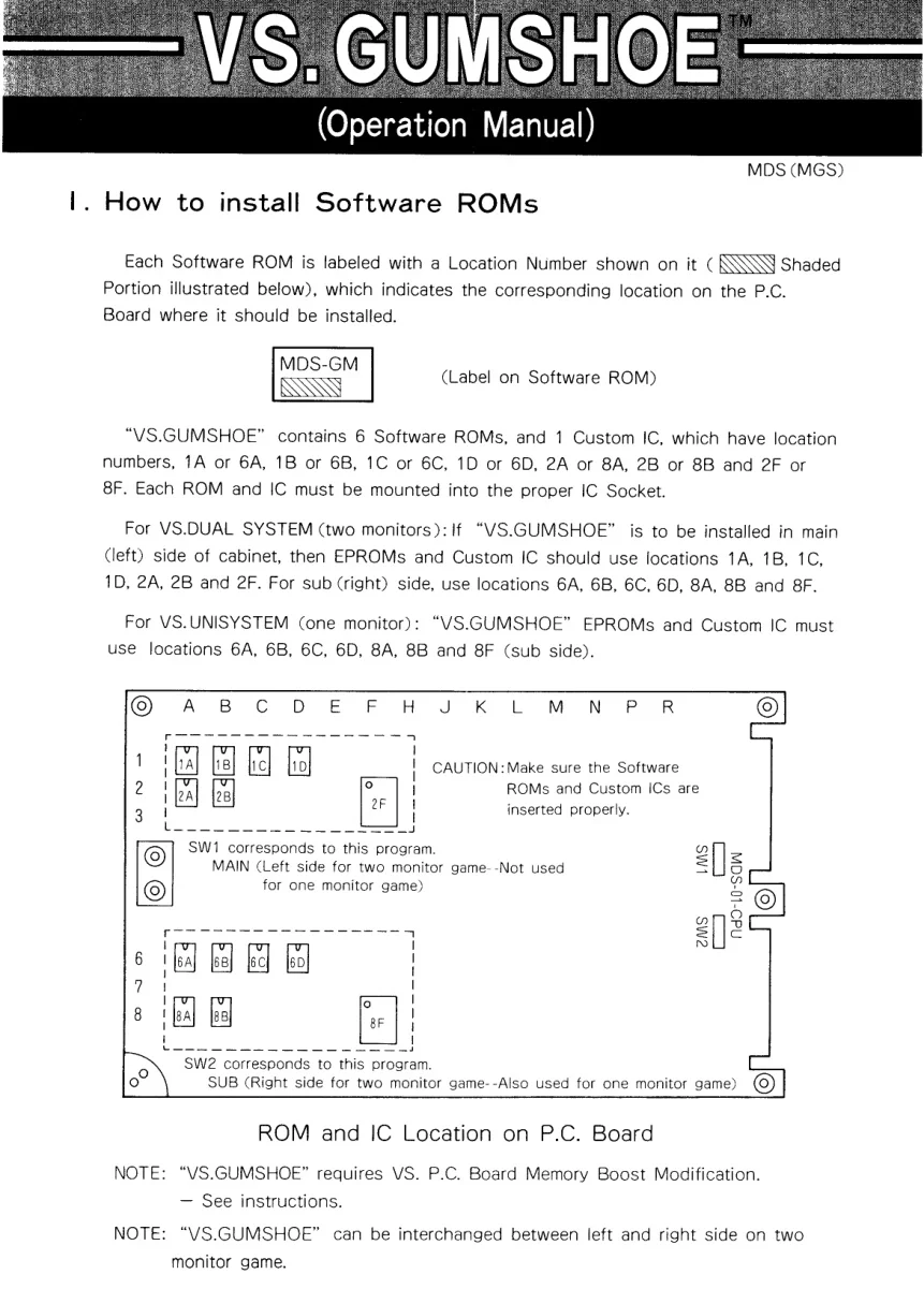arcade vs gumshoe by operation manual|nintendo|games|.webp