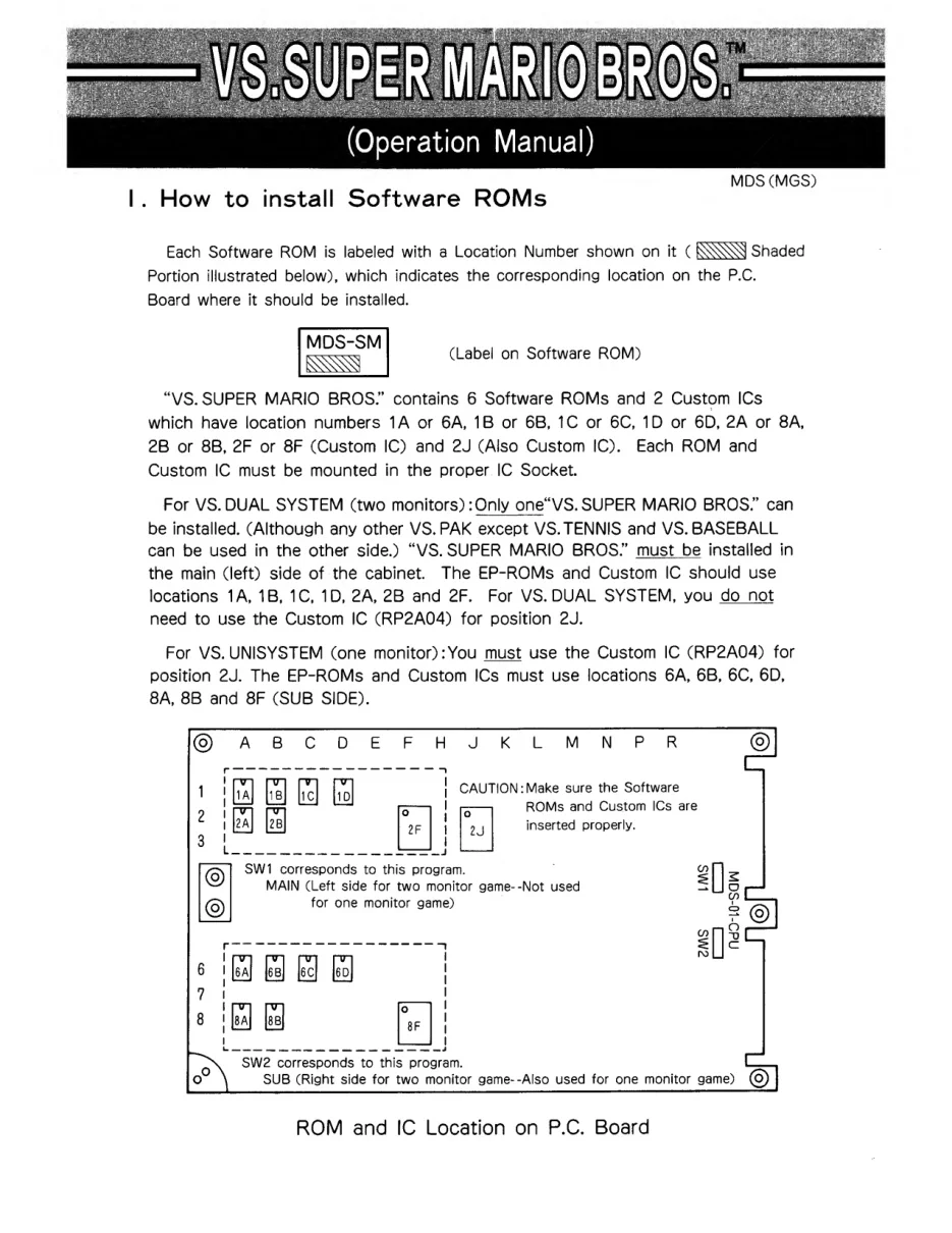 arcade vs super mario brothers by operation manual|nintendo|games|.webp