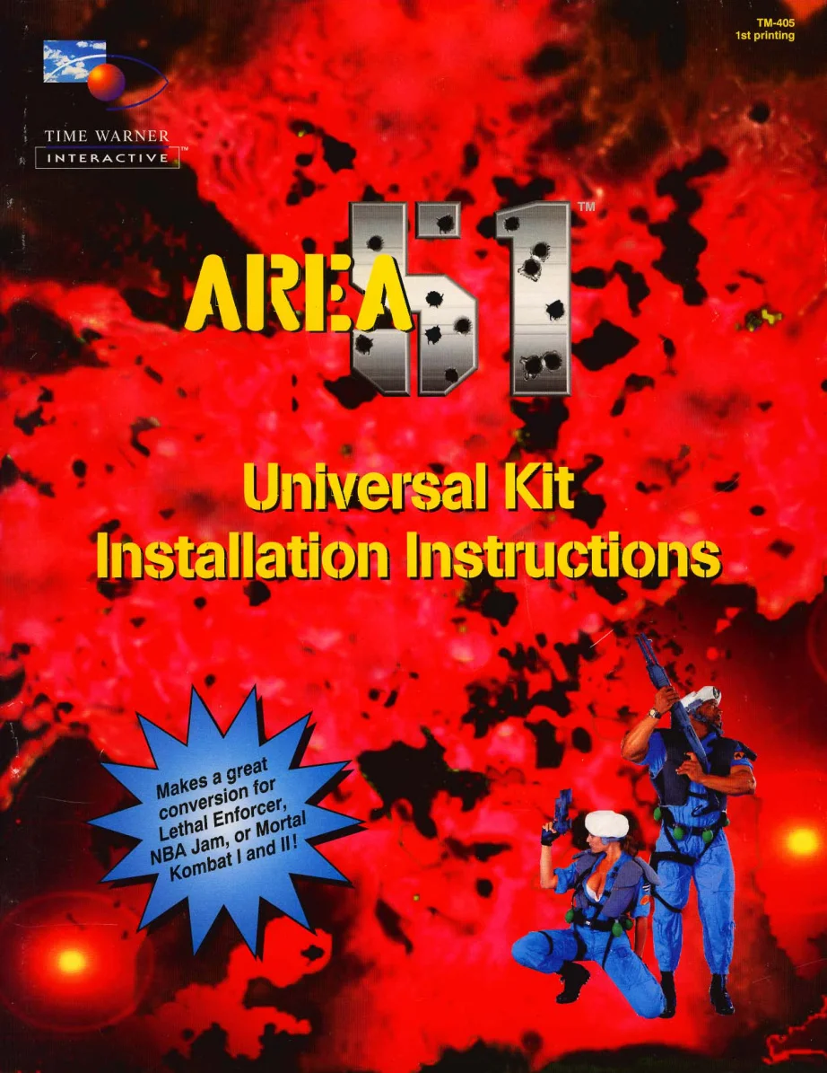 area 51 tm-405 manual|atari|games|1st printing.webp
