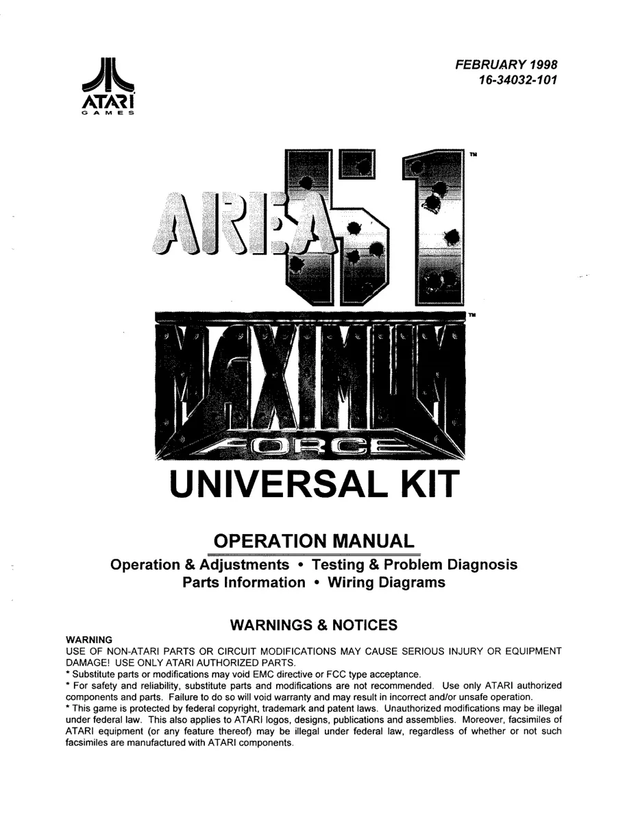 area 51max force manual|atari|games|.webp