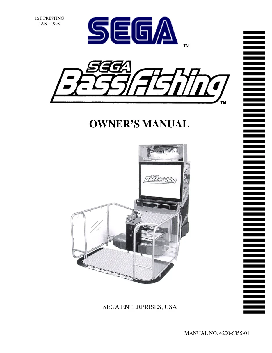 bass fishing manual|sega|games|.webp