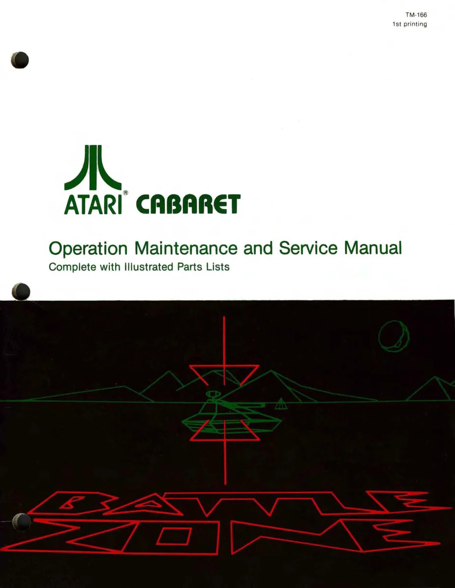 battlezone caberat tm-166 manual|atari|games|1st printing.webp