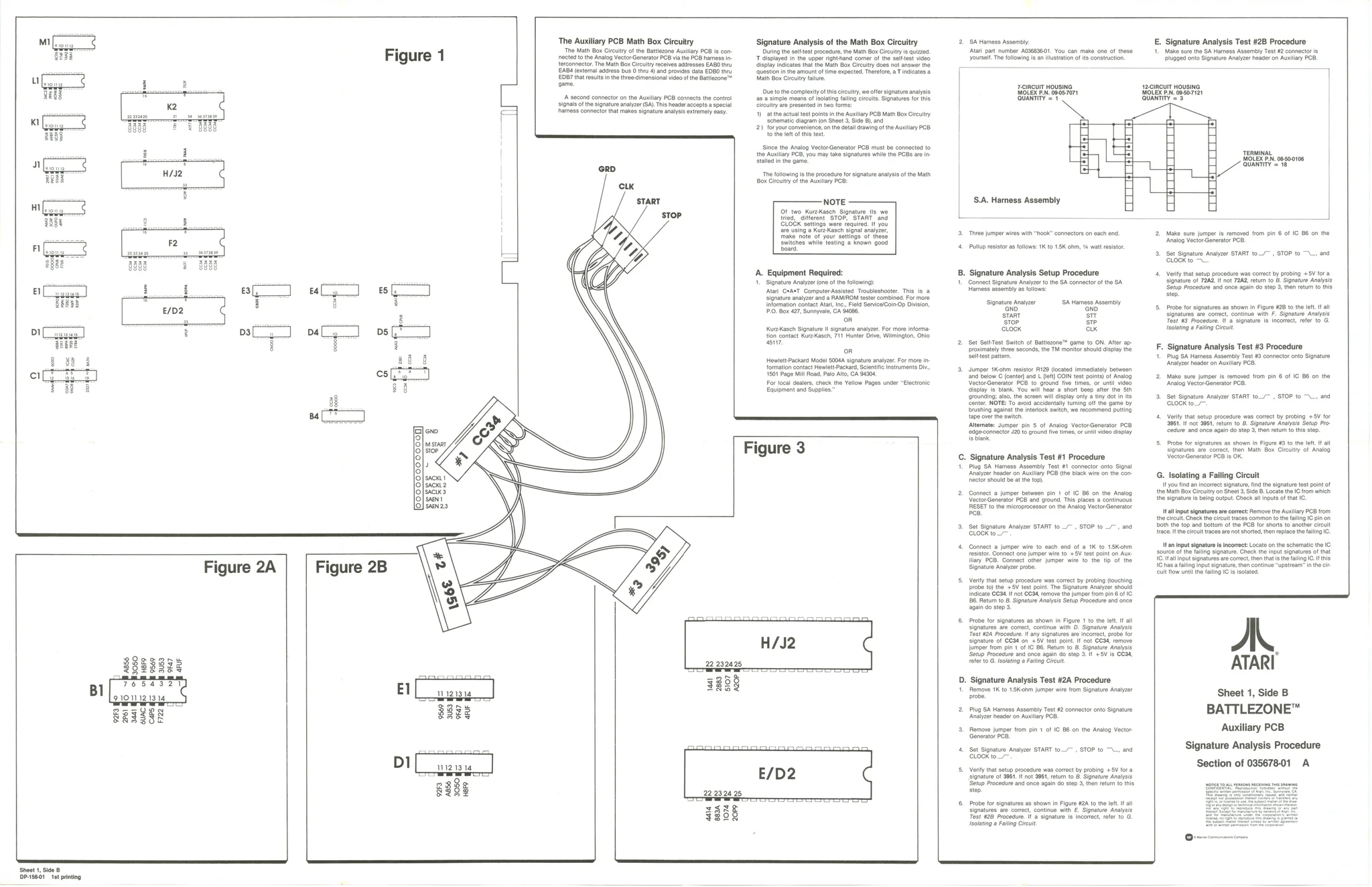 battlezone dp-156-1st-01b manual|atari|schematics-and-wiring|.webp