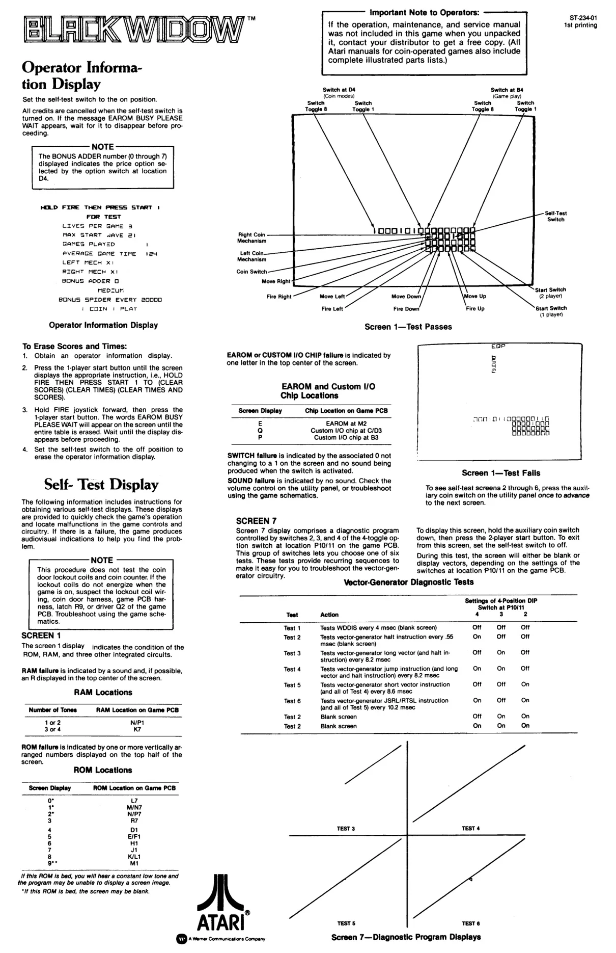 black widow st-243-01 pritning backdoor manual|atari|games|.webp
