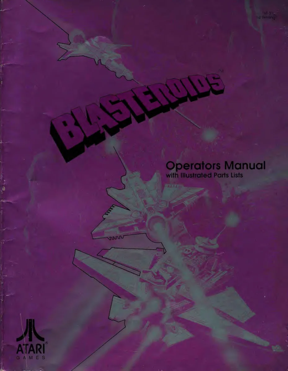 blasteroids operation manual|atari|games|1st printing.webp