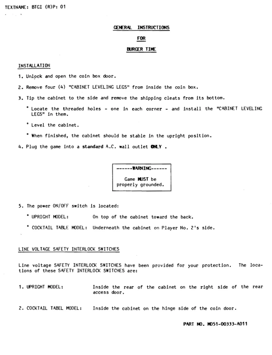 burgertime instruction manual|data-east|games|.webp