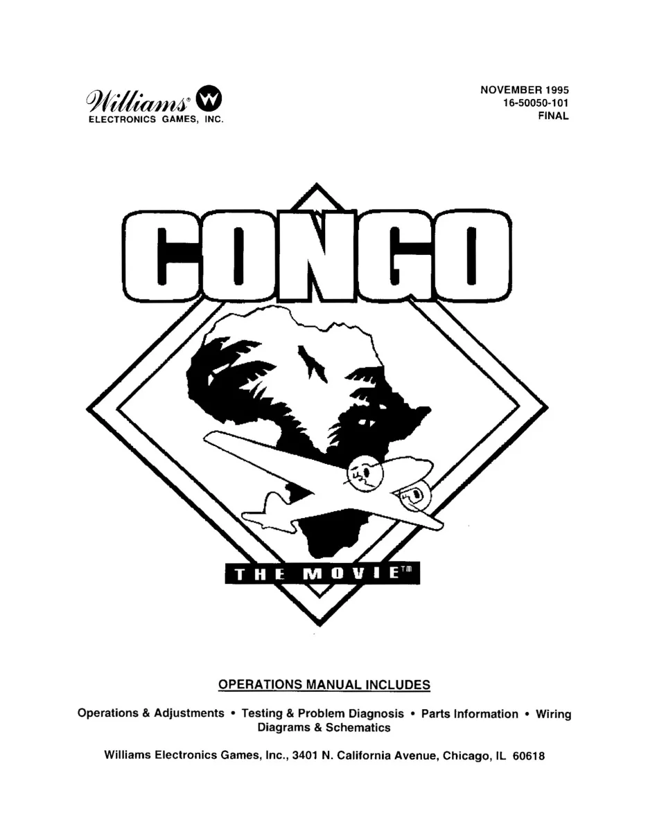congo operation manual|williams|pinball-em-adjacent|.webp