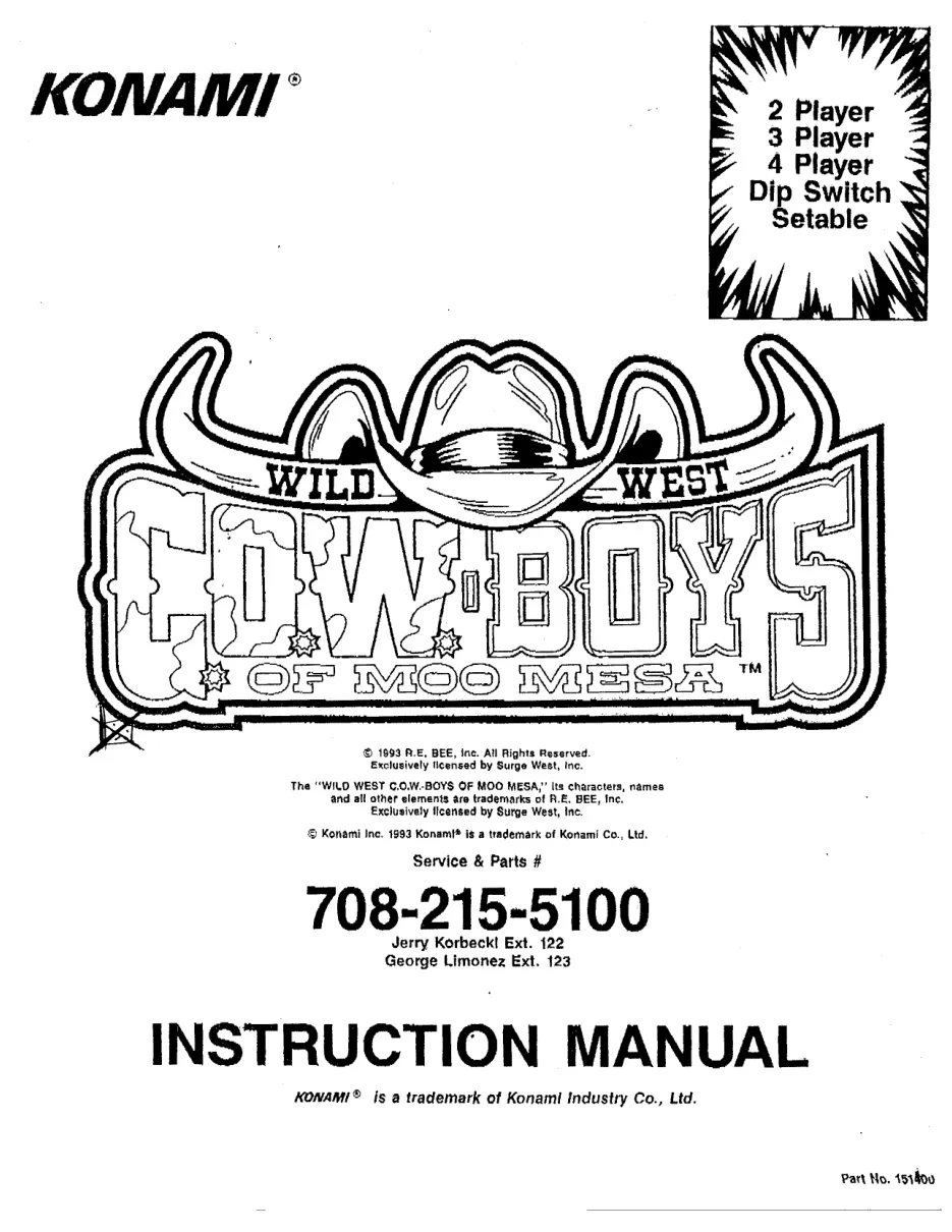cowboys of moo mesa manual|konami|games|.webp