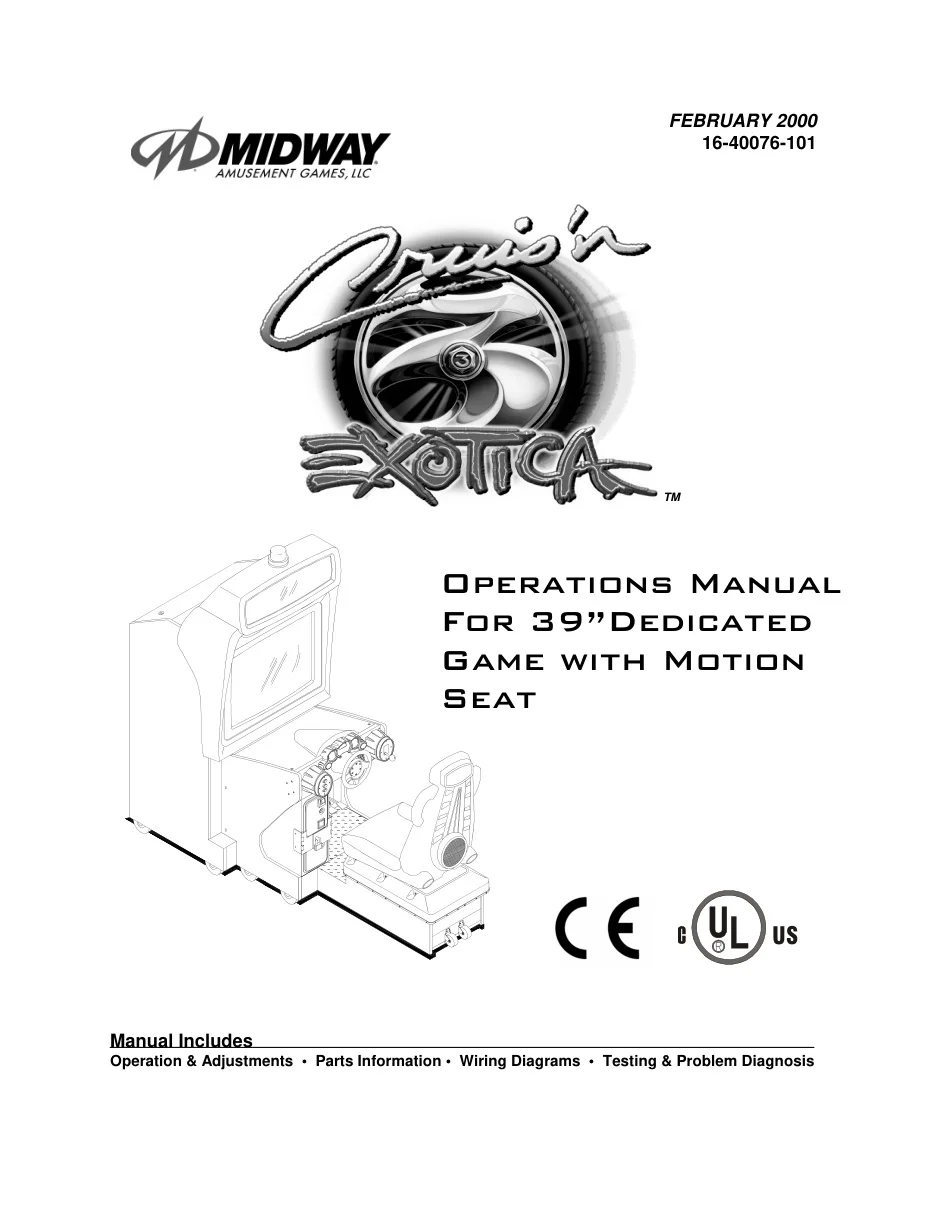 cruisn exotica 39in motion manual|bally-midway|games|.webp