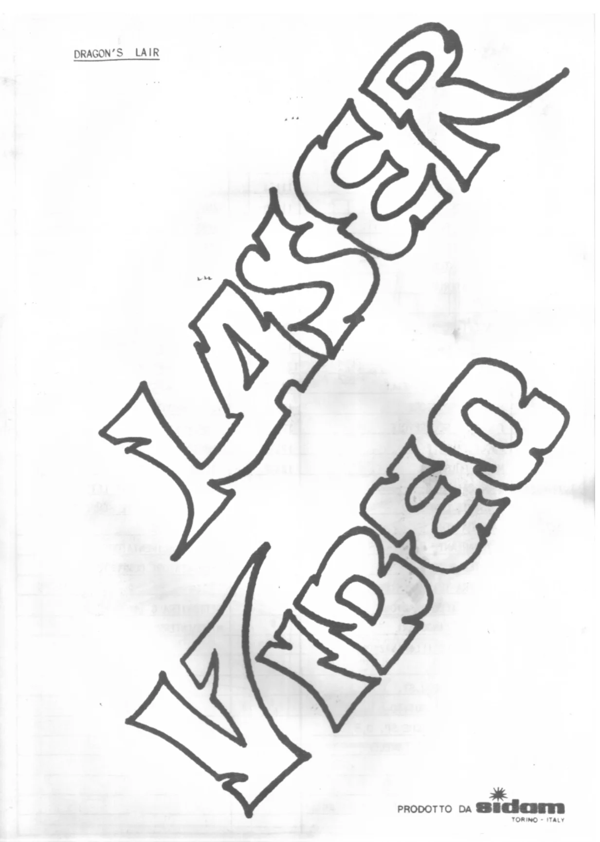 dragon lair manual|sidam|laserdisc.webp