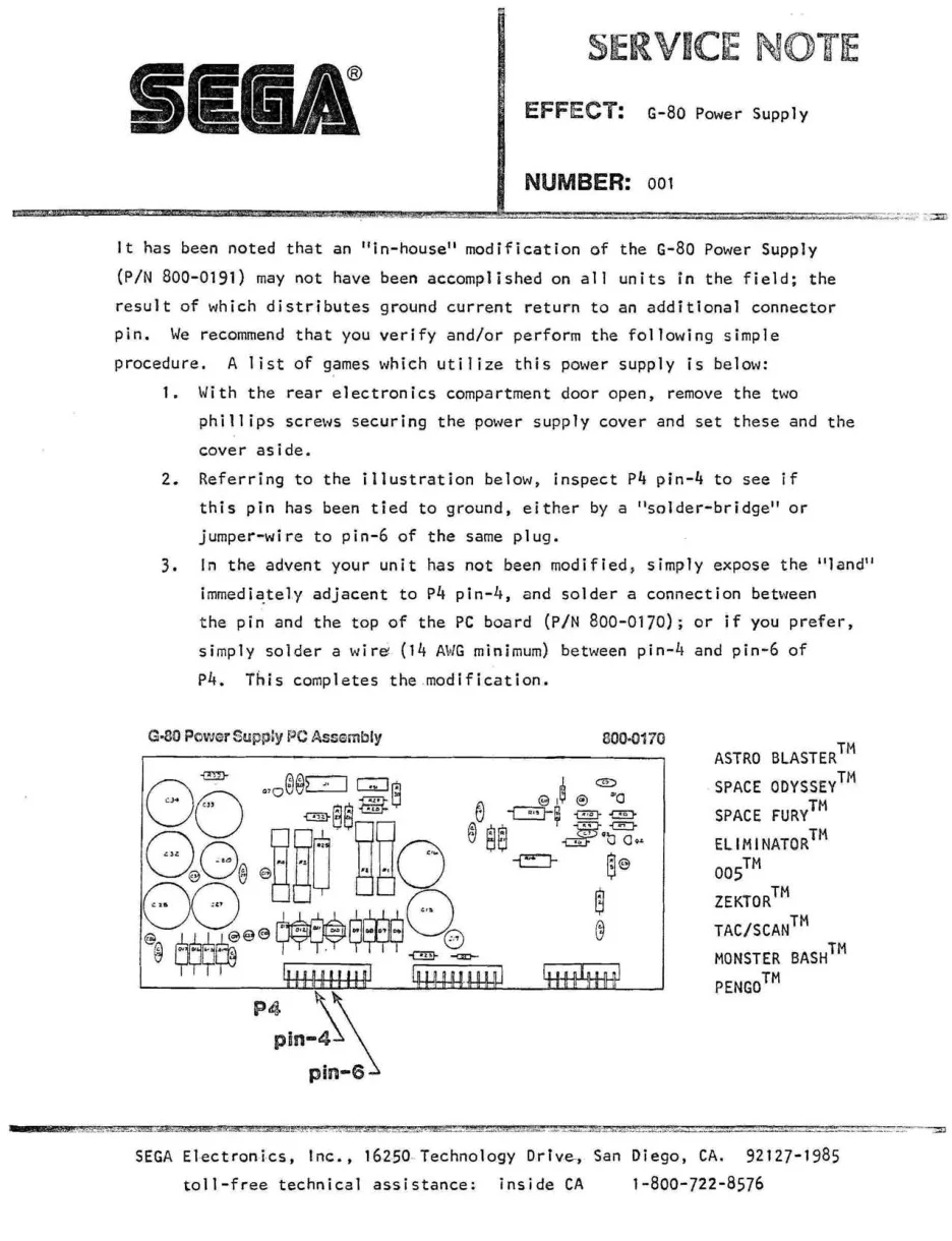 g-80 power supply service manual|sega|parts-and-peripherals|.webp