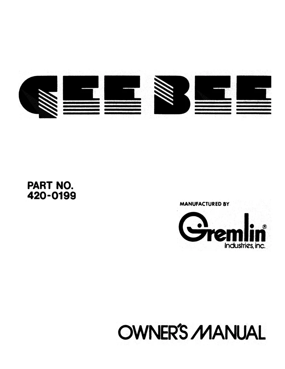 gee bee manual|gremlin|games|.webp