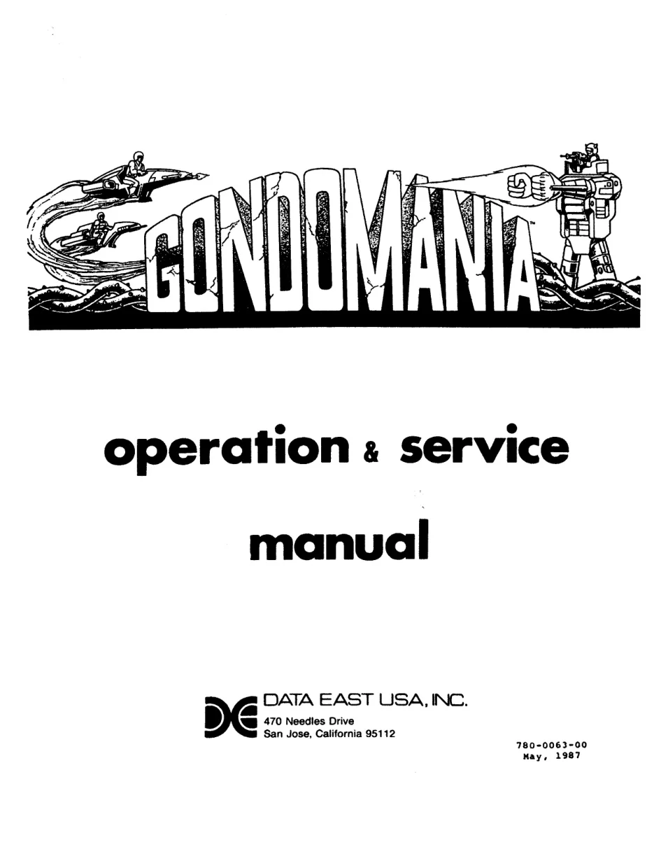 gondomania manual|data-east|games|.webp