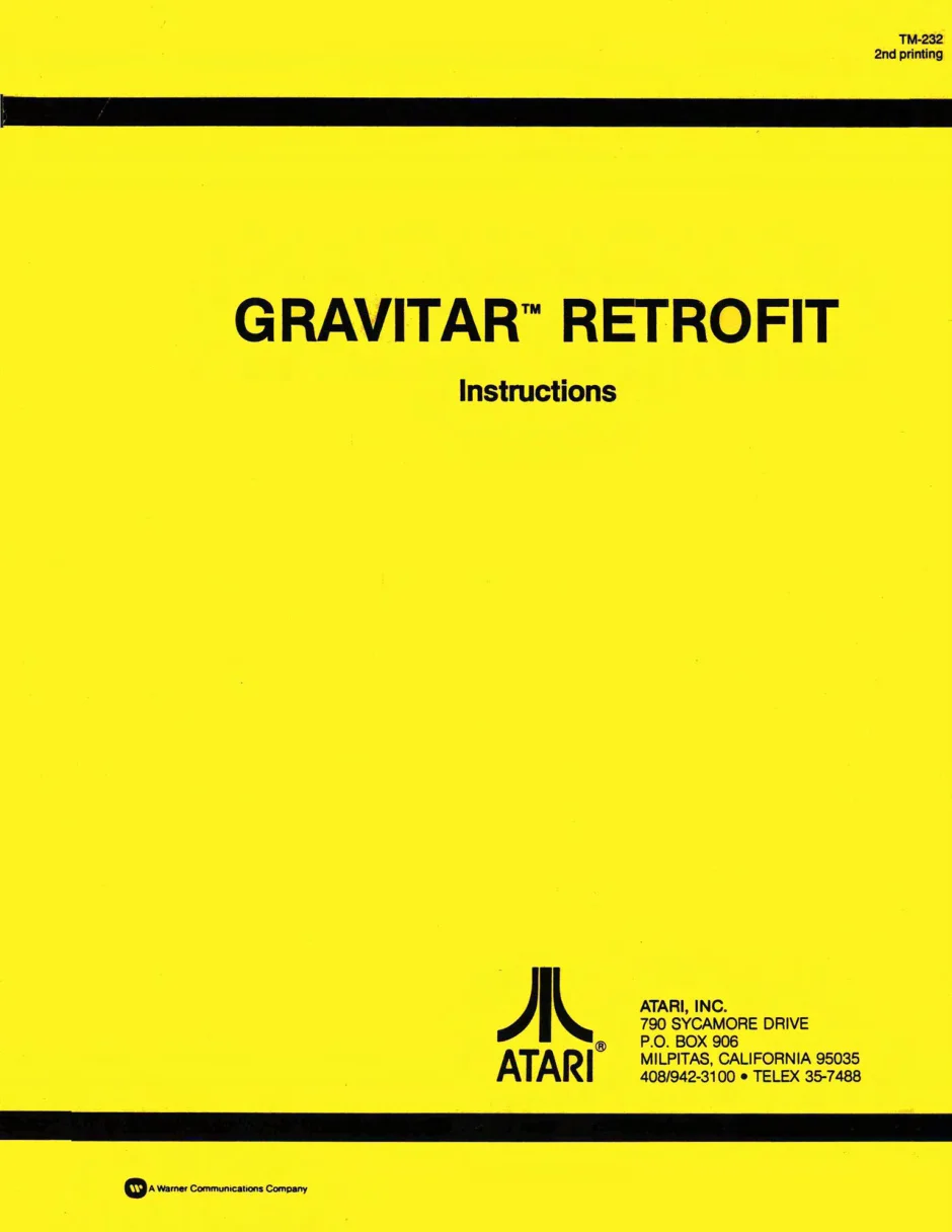 gravitar black widow retrofit tm-232 manual|atari|games|2nd printing.webp
