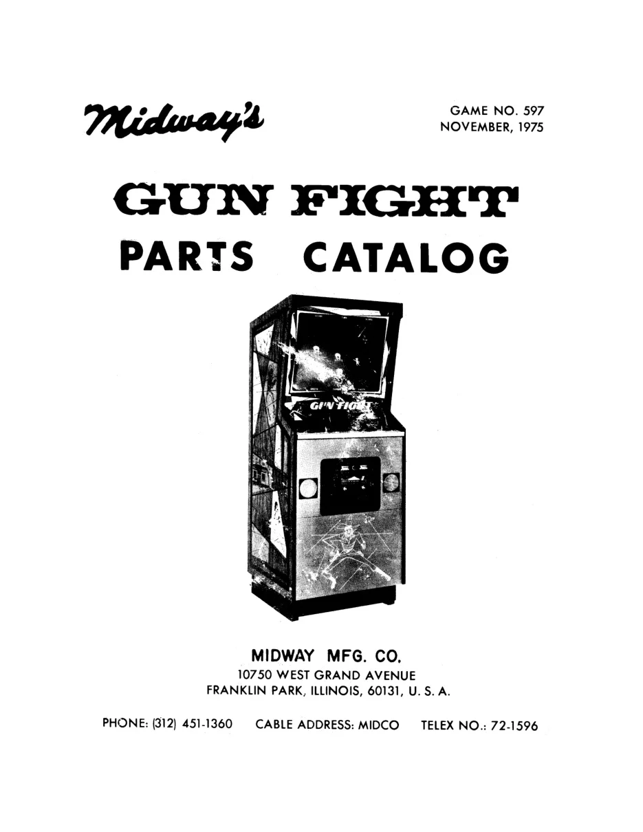 gun fight manual|bally-midway|games|.webp