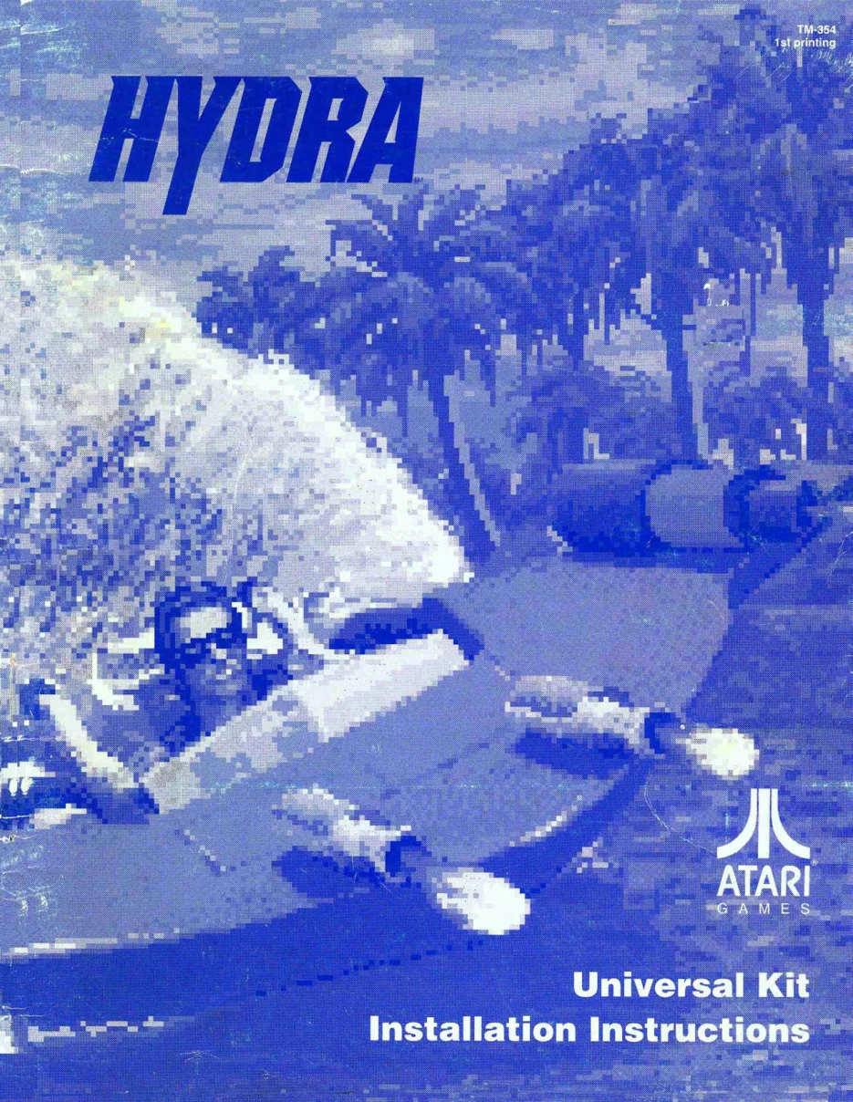 hydra tm-354 universal conversion kit instructions|atari|games|1st printing.webp