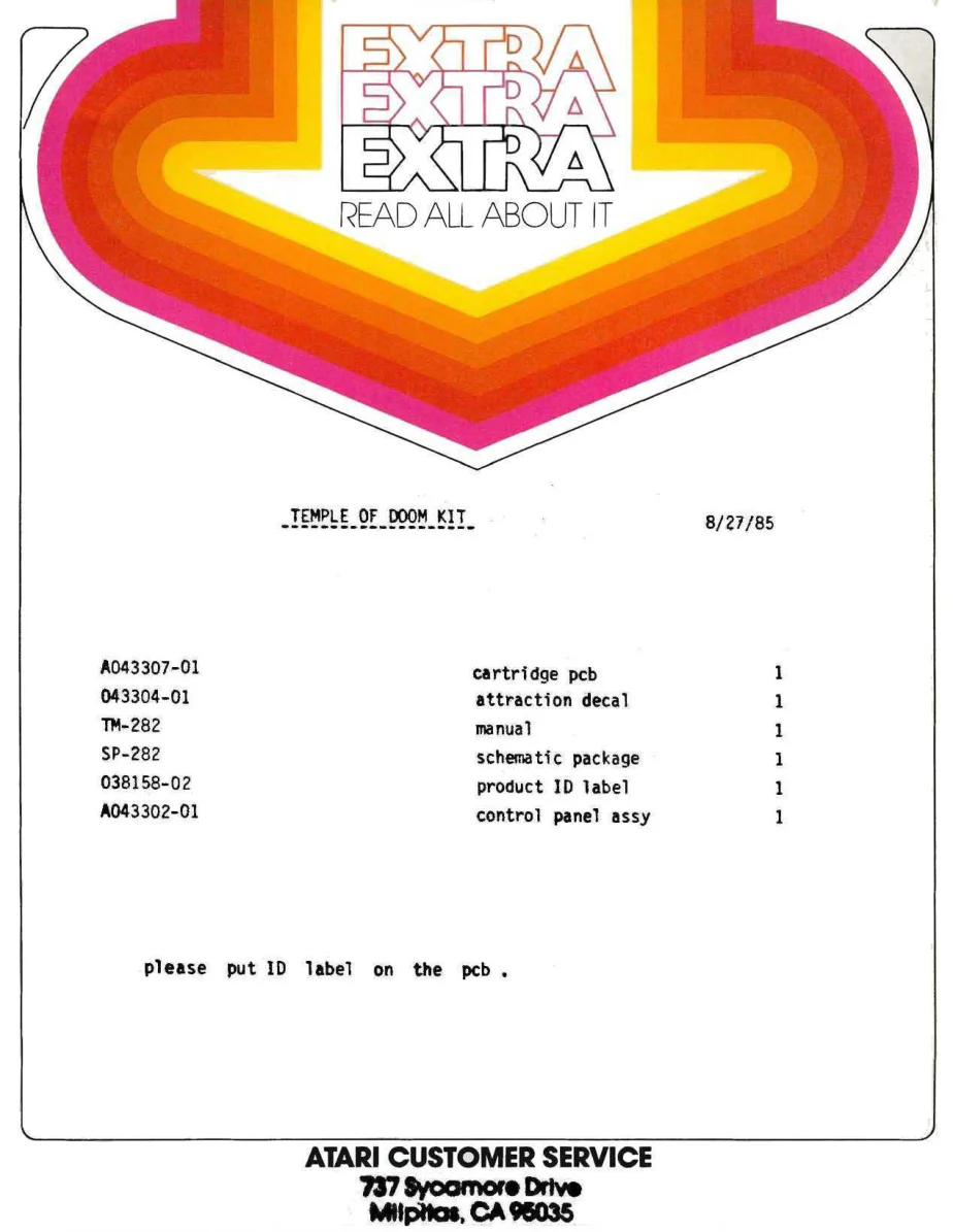 indiana jones the temple of doom conversion kit instructions|atari|games|.webp