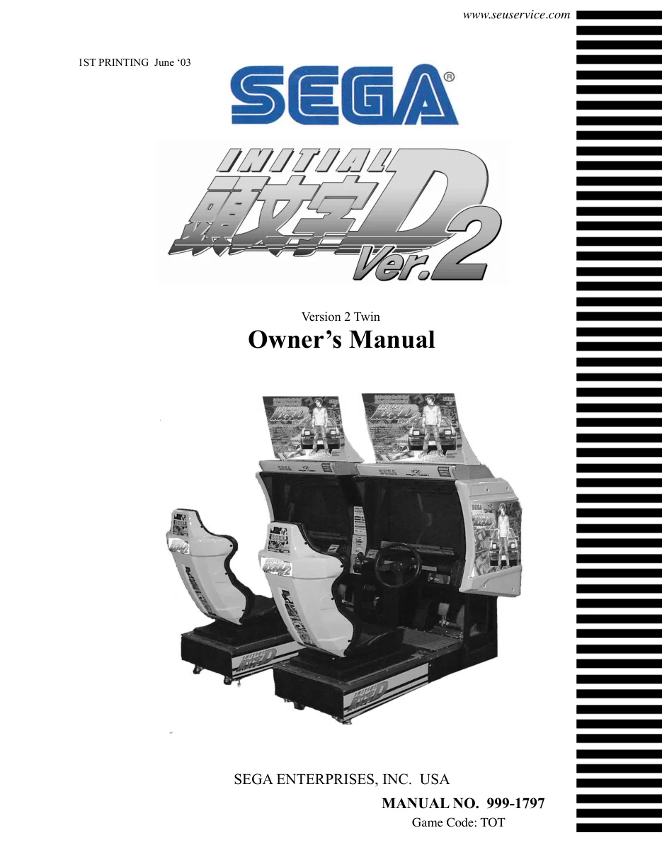 initial d 2 twin manual|sega|games|.webp