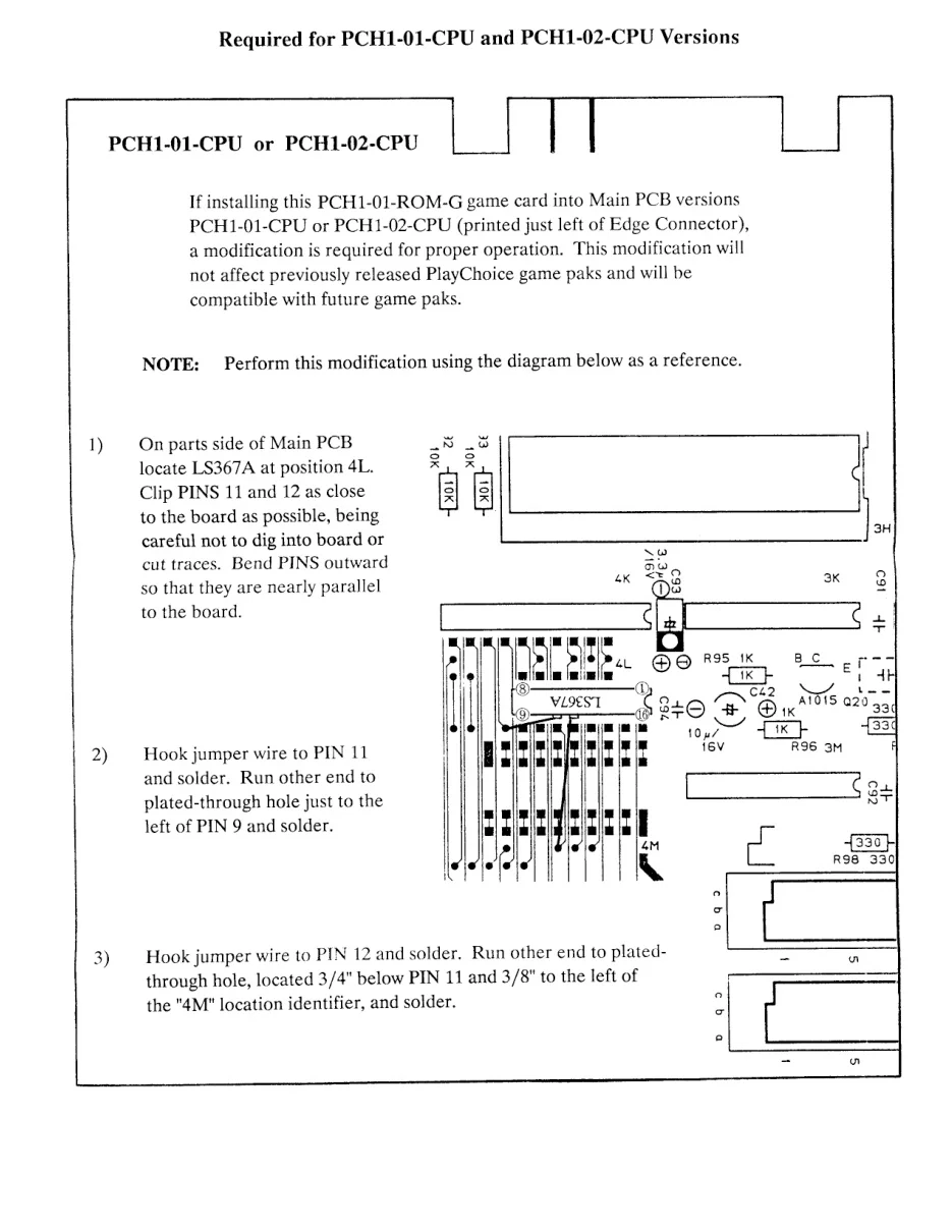 installation playchoice 10 motherboard upgrade instruction manual|nintendo|games|.webp