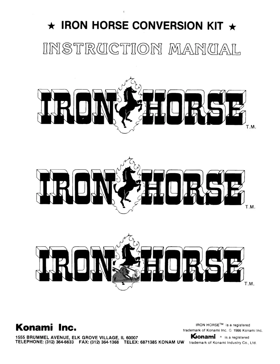 iron horse manual|konami|games|.webp
