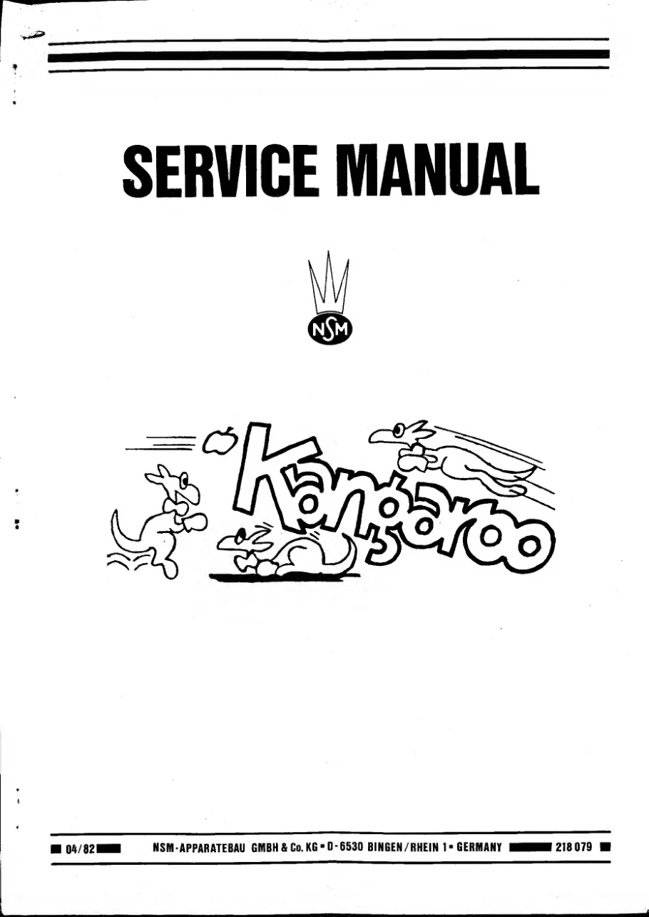 kangaroo german nsm manual|atari|games|.webp