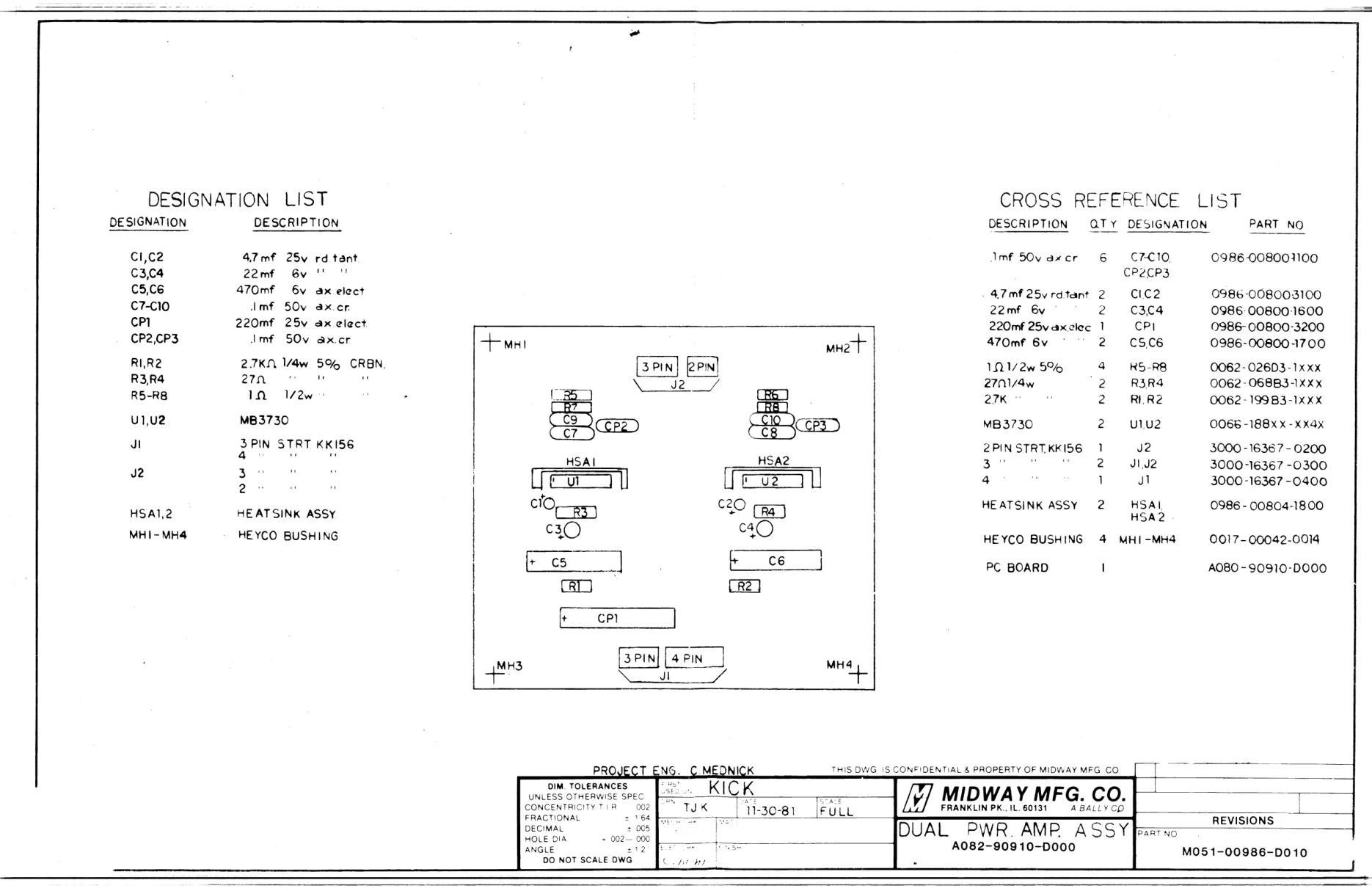 kick dual power amp assembly manual|bally-midway|schematics-and-wiring|.webp