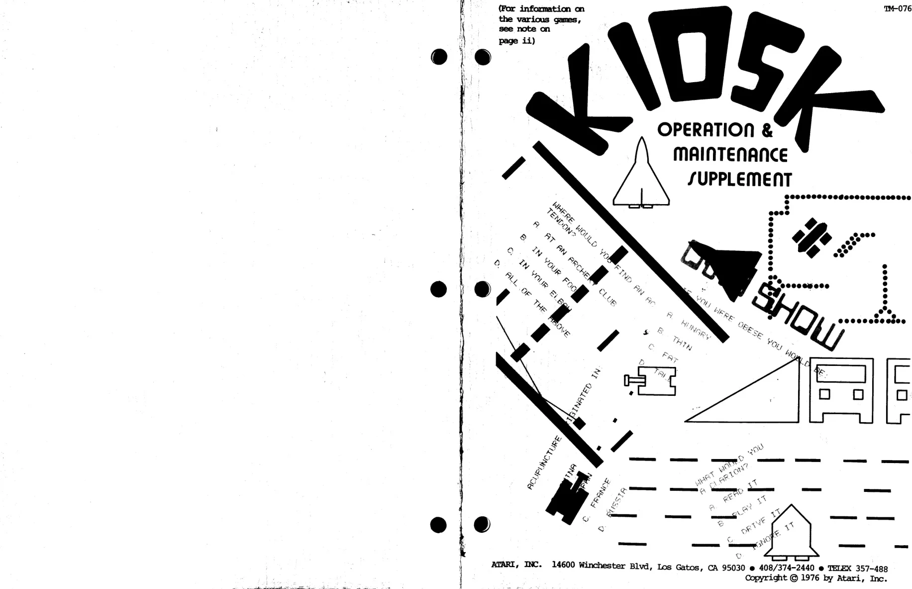 kiosk tm-076 manual|atari|cabinets|.webp