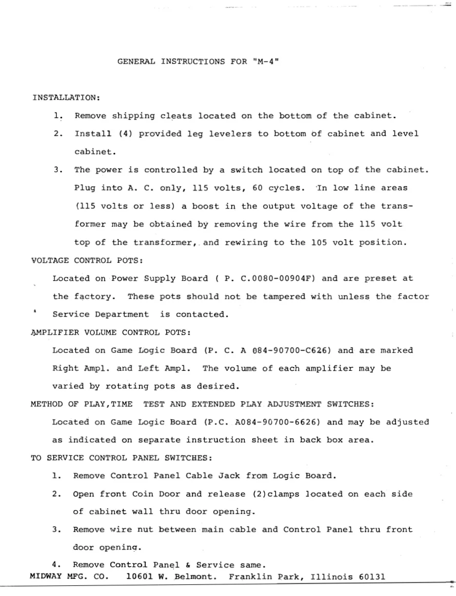 m-4 general instruction manual|bally-midway|games|.webp