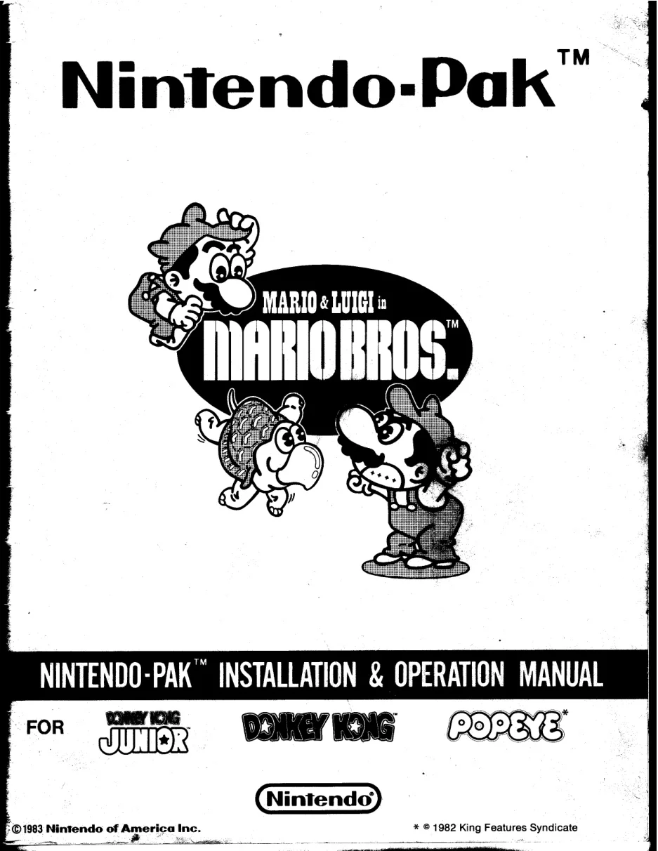 mario bros installation operation manual|nintendo|games|.webp