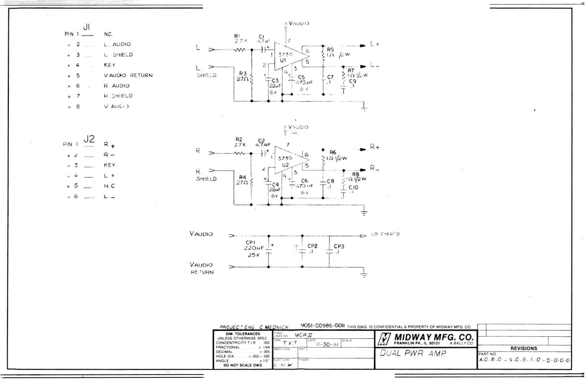midways mcr ii dual power amp manual|bally-midway|aux-boards|.webp
