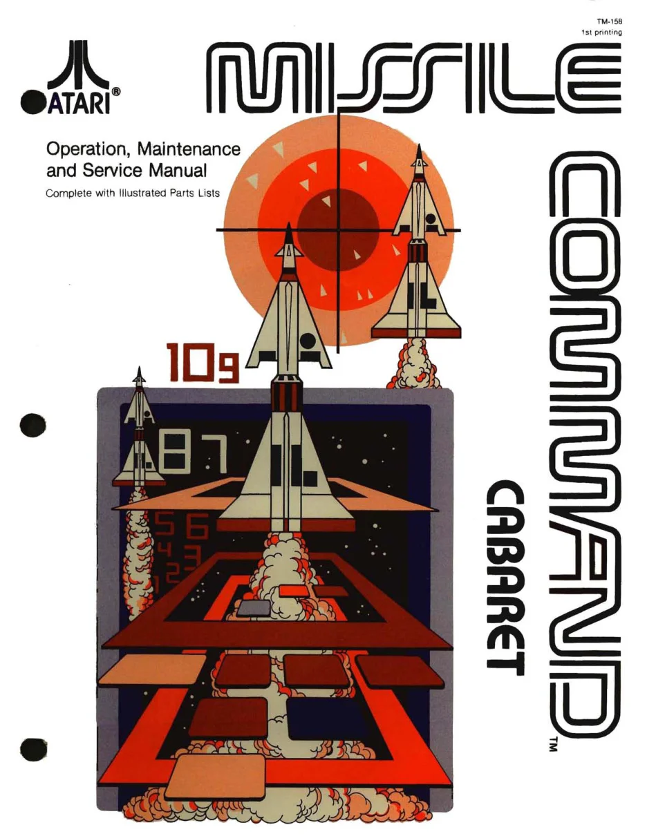 missile command caberat tm-158 manual|atari|games|1st printing.webp