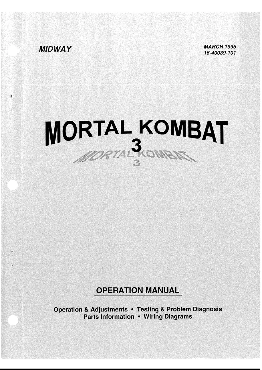 mortal kombat 3 operation manual|bally-midway|pinball-em-adjacent|.webp
