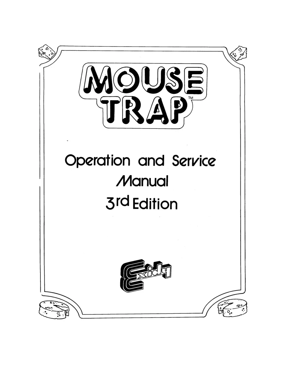 mouse trap manual|exidy|games|.webp