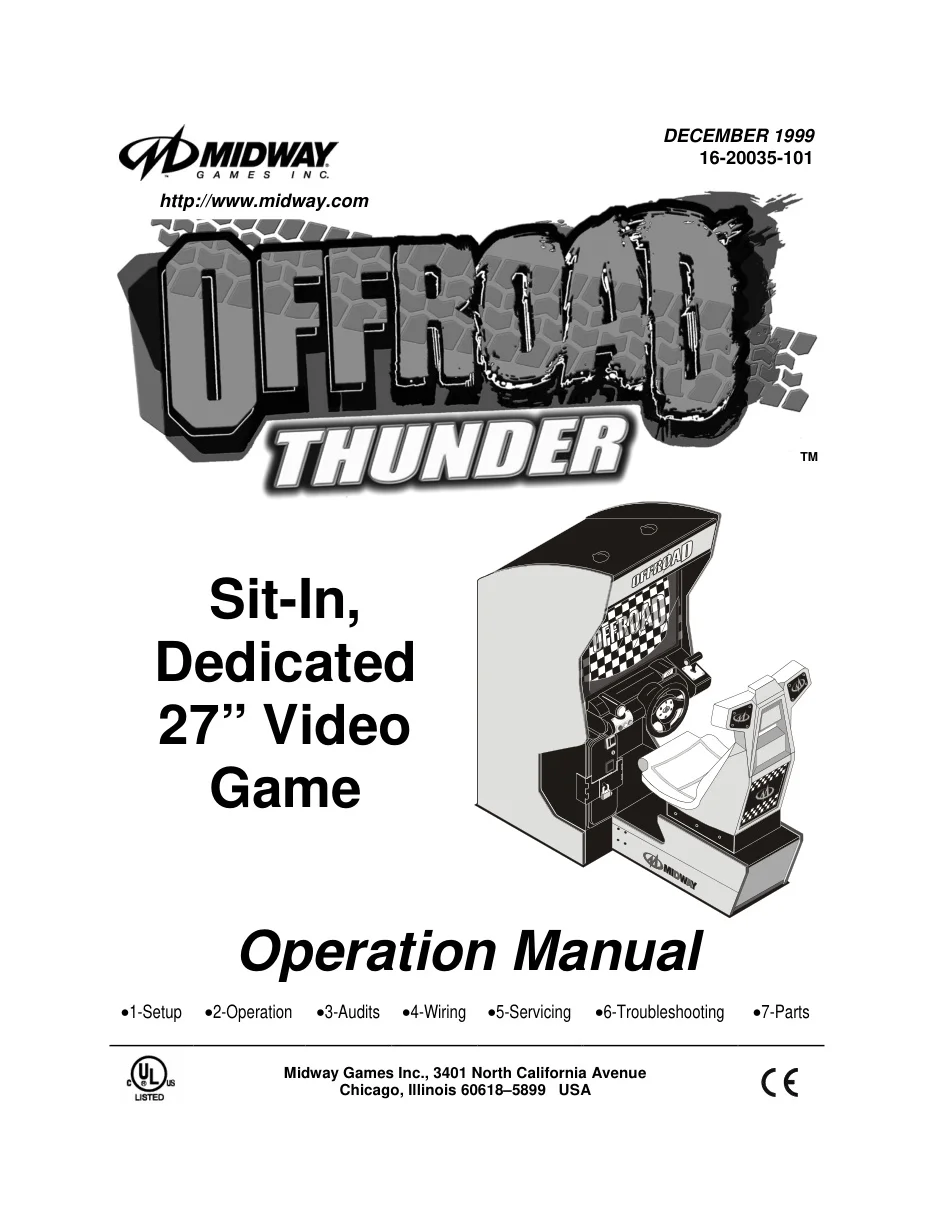 off road thunder manual|bally-midway|games|.webp
