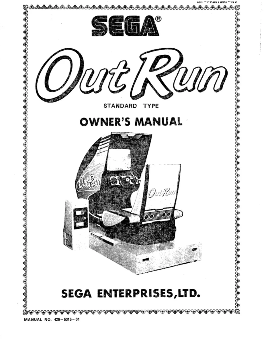 outrun standard sitdown manual|sega|games|.webp