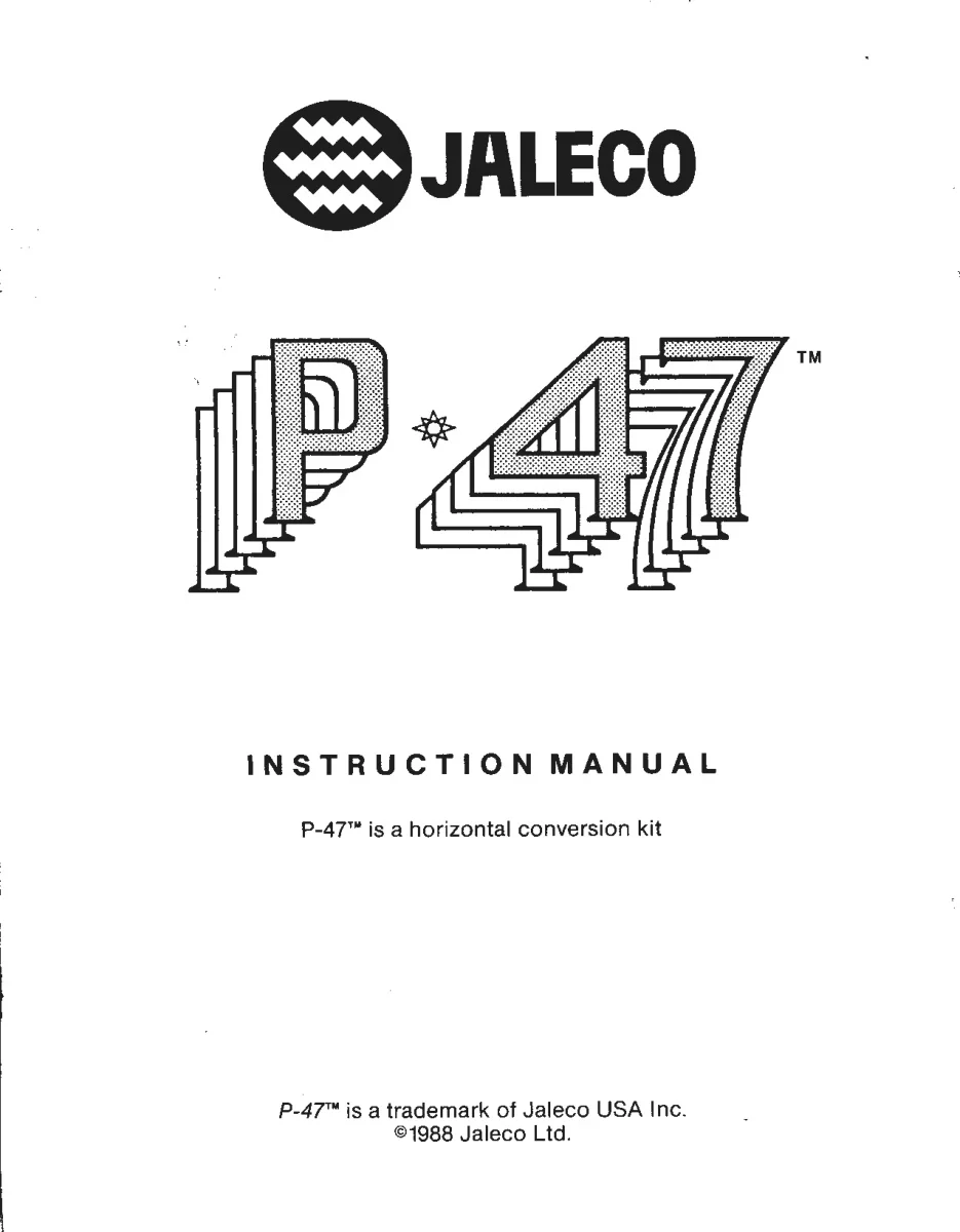 p-47 manual|jaleco|games|.webp