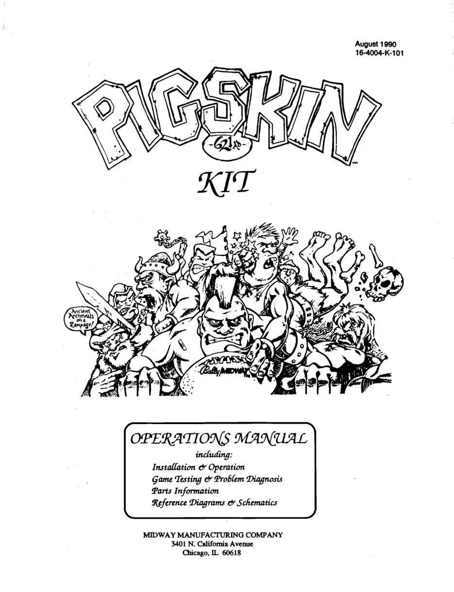 pig skin conversion kit instructions|bally-midway|games|.webp