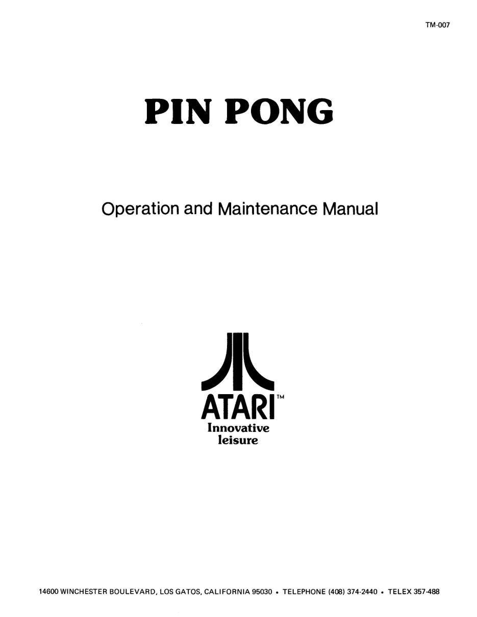 pin pong manual|atari|games|.webp