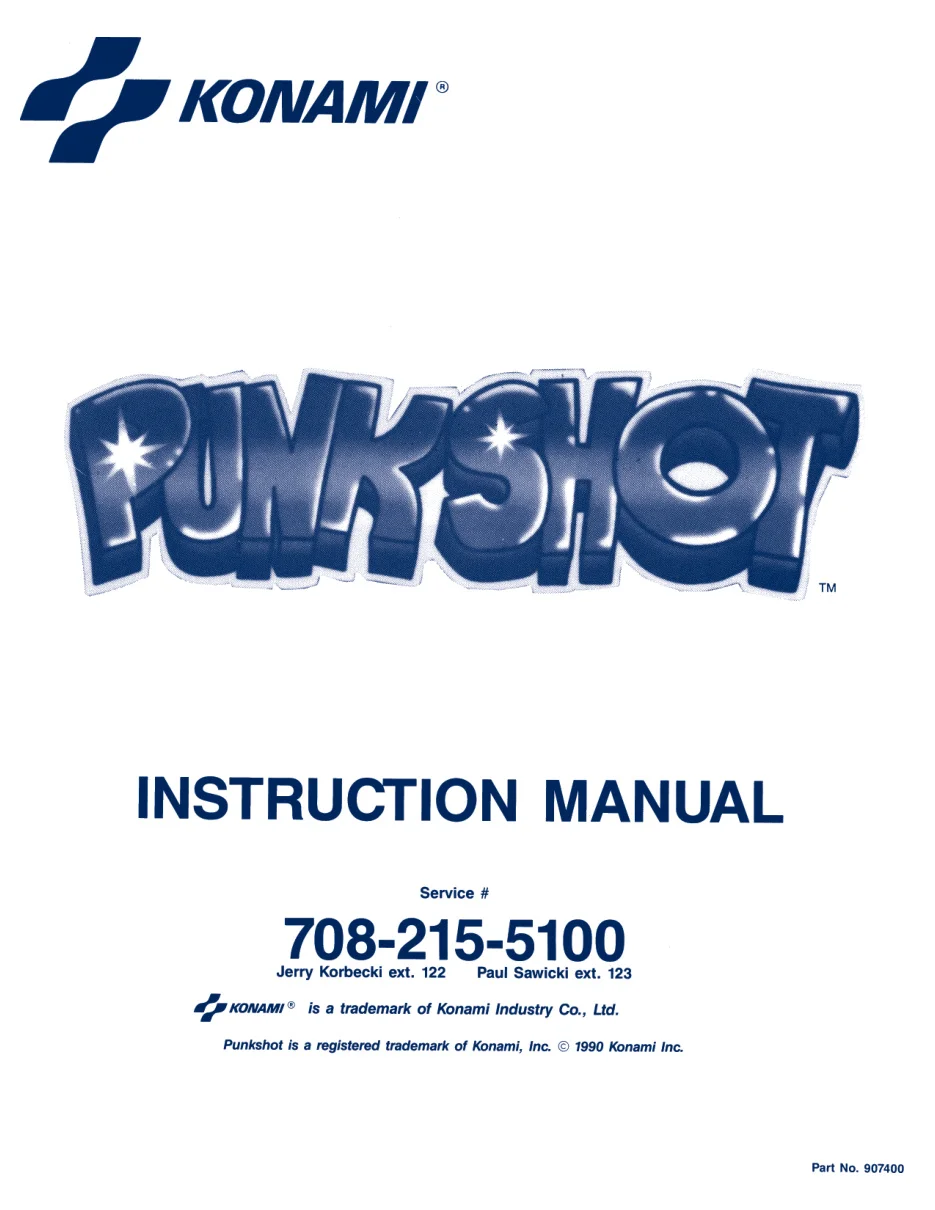 punk shot manual|konami|games|.webp
